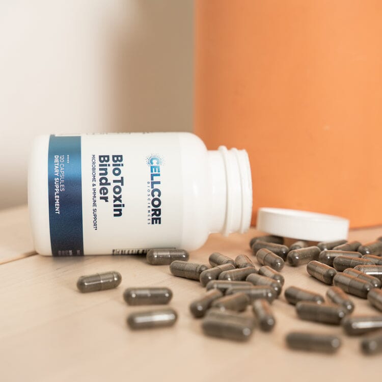 BioToxin Binder | Microbiome & Detox Support - 120 Capsules Oral Supplements CellCore 