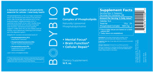 BodyBio PC | Phospholipid Complex - 16 oz Oral Supplements BodyBio 