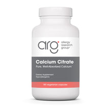Load image into Gallery viewer, Calcium Citrate | 150mg - 180 Capsules Oral Supplements Allergy Research Group 