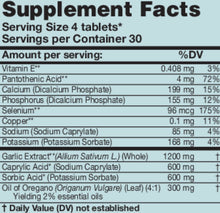 Load image into Gallery viewer, CapriPlus | Anti-Yeast Herbal Combination - 120 Tablets Oral Supplements Karuna 
