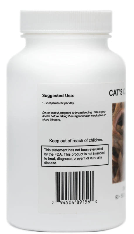 Cat's Claw Supreme™ | Uncaria Tomentosa - 90 Capsules Oral Supplements Supreme Nutrition Products 