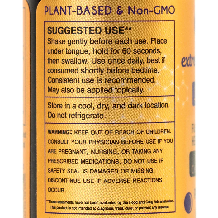 CBD Oil for Sleep | Extreme Terpenes PM - 1500 mg - 1 fl oz Oral Supplements Organic Body Essentials (OBE) 