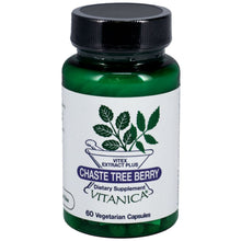 Load image into Gallery viewer, Chaste Tree Berry | Vitex Extract - 60 Capsules Oral Supplements Vitanica 