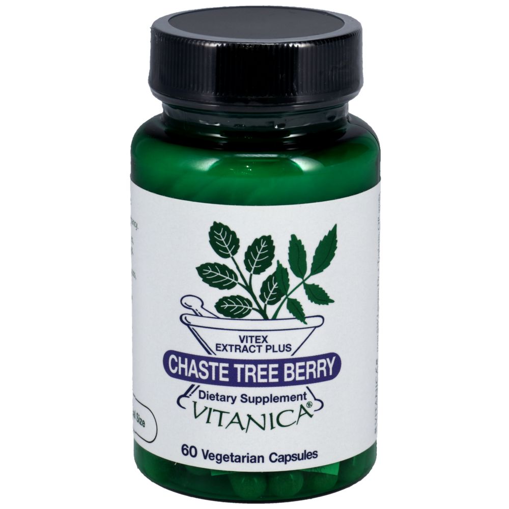 Chaste Tree Berry | Vitex Extract - 60 Capsules Oral Supplements Vitanica 