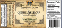 Load image into Gallery viewer, Chinese Skullcap Liquid Herbal Tincture - 2 fl oz Oral Supplements Montana Farmacy 