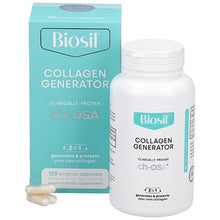 Load image into Gallery viewer, Collagen Generator ch-OSA® | For Hair, Skin &amp; Nails - 120 capsules Oral Supplement Biosil 
