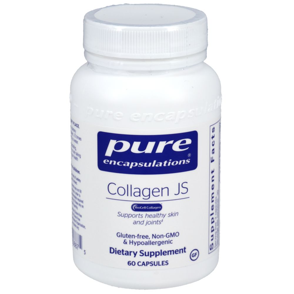 Collagen JS | Pure Collagen Capsules - 60 & 120 capsules Oral Supplement Pure Encapsulations 60 Capsules 