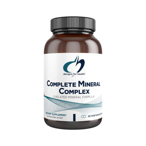 Complete Mineral Complex | Chelated Mineral Formula - 90 Capsules Oral Supplements Designs For Health 