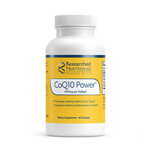 Load image into Gallery viewer, CoQ10 Power™ | 400 mg Coenzymes - 60 softgels Oral Supplement Researched Nutritionals 