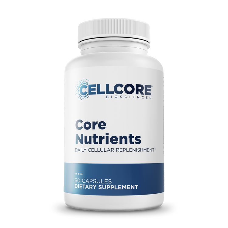 Core Nutrients | Daily Cellular Replenishment - 60 & 120 Capsules Oral Supplements CellCore 60 Capsules 