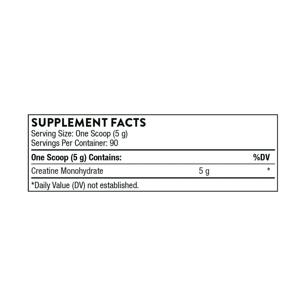 Creatine | Supports Cellular Energy Production - 450 grams Oral Supplements Thorne 