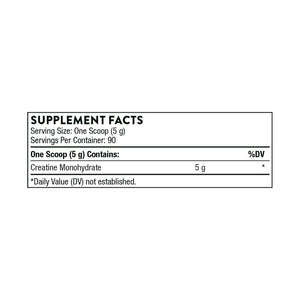 Creatine | Supports Cellular Energy Production - 450 grams Oral Supplements Thorne 