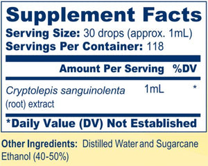Cryptolepis | Herbal Tincture - 4 fl oz Tinctures BioPure 