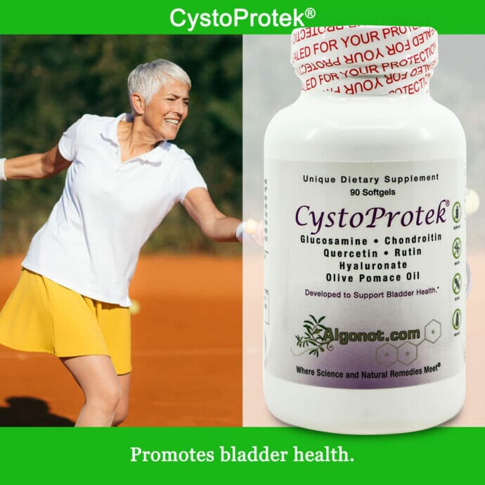 CystoProtek® | Promotes Bladder Health - 90 Softgels Oral Supplement Algonot 