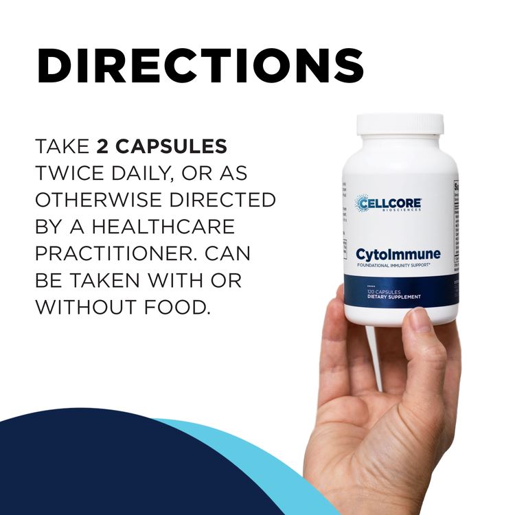 CytoImmune | Foundational Immunity Support - 60 Capsules Oral Supplements CellCore 