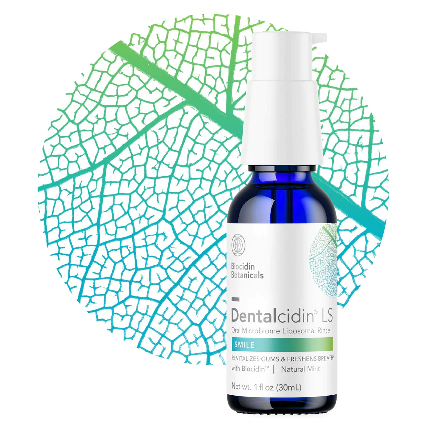 Dentalcidin® LS | Liposomal Rinse | Smile - 1 fl oz Mouthwash Biocidin Botanicals 