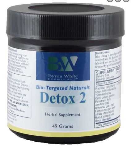 Detox 2 - 49 grams Oral Supplements Byron White Formulas 