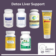 Detox Liver Support Bundle - 6 Items Oral Supplements Dr. Christopher Wakely, ND 