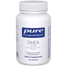 Load image into Gallery viewer, DHEA | 25 mg - 60 &amp; 180 Capsules Oral Supplement Pure Encapsulations 60 Capsules 