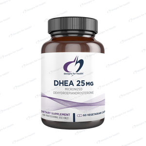 DHEA | 25mg - 60 capsules Oral Supplements Designs For Health 