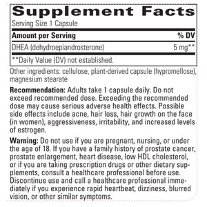 DHEA-5 | 5mg | Healthy Aging Support - 60 Capsules Oral Supplements Integrative Therapeutics 