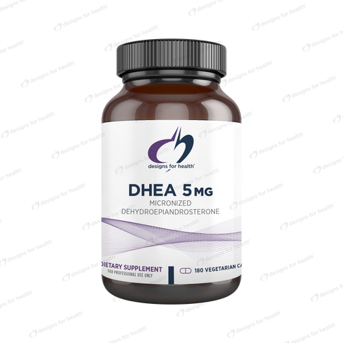 DHEA | 5mg -180 capsules Oral Supplements Designs For Health 