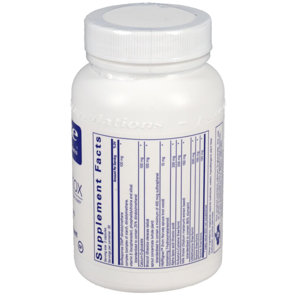 DIM Detox | Detoxification and Cellular Support - 60 Capsules Oral Supplements Pure Encapsulations 
