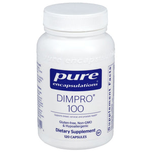 DIM-Pro 100 | Supports Breast, Cervical and Prostate Health - 60 & 120 Capsules Oral Supplements Pure Encapsulations 120 Capsules 