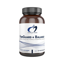 Load image into Gallery viewer, FemGuard + Balance | Supports Female Hormonal Balance | 120 capsules Oral Supplements Designs For Health 