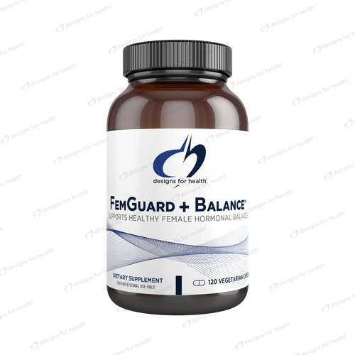 FemGuard + Balance™ | Supports Female Hormonal Balance - 120 Capsules Oral Supplements Designs For Health 