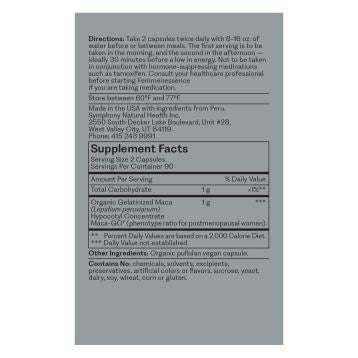 FemmenessencePRO POST (Maca-GO®) | Supports Hormone Balance & Post Menopausal Health - 180 Capsules Oral Supplements Symphony Natural Health 