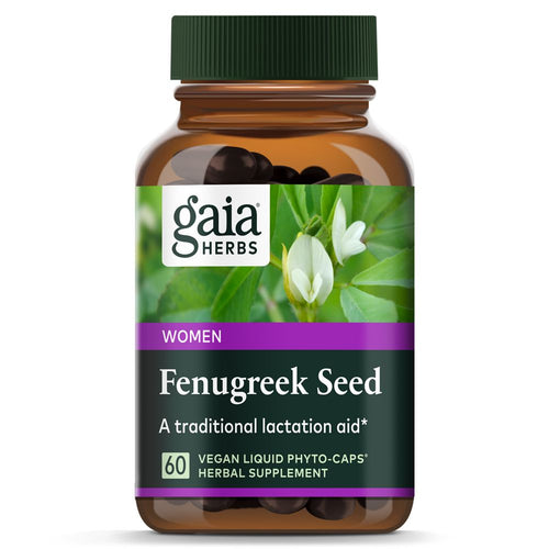 Fenugreek Seed - 60 Capsules Oral Supplements Gaia Herbs 
