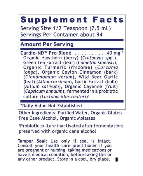 Fermented Cardio-ND™ | Premier Cardiovascular Support - 8 fl oz Oral Supplements PRL 