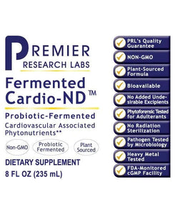 Fermented Cardio-ND™ | Premier Cardiovascular Support - 8 fl oz Oral Supplements PRL 