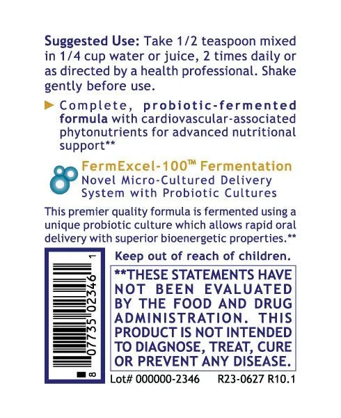 Fermented Cardio-ND™ | Premier Cardiovascular Support - 8 fl oz Oral Supplements PRL 