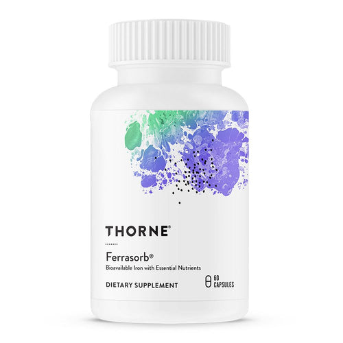 Ferrasorb | Iron with Cofactors - 60 Capsules Oral Supplements Thorne 