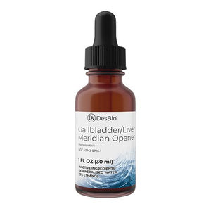 Gallbladder / Liver Meridian Opener | Homeopathic - 1 fl oz Homeopathic DesBio 