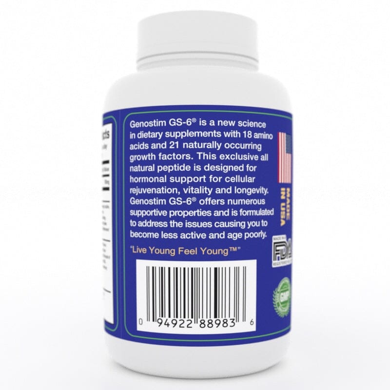 GenoStim GS-6® | Anti-Aging Formula - 60 Tablets Oral Supplements GenoStim 