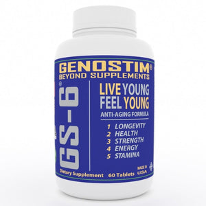 GenoStim GS-6® | Anti-Aging Formula - 60 Tablets Oral Supplements GenoStim 