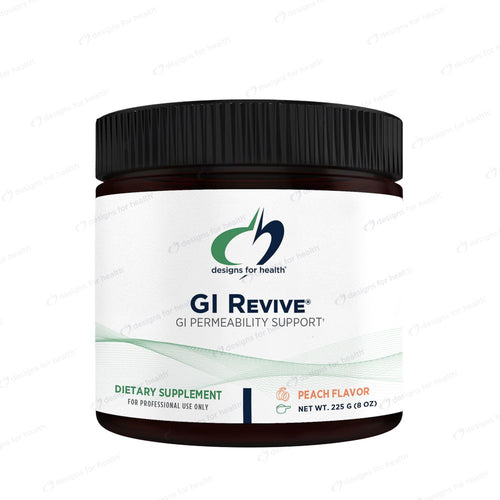 GI Revive® | GI Permeability Support | Peach Flavor | Powder - 225g (8oz) Oral Supplements Designs For Health 