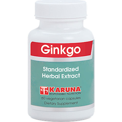 Ginkgo Biloba Extract - 60 Capsules Oral Supplements Karuna 