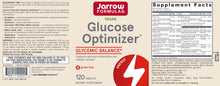 Load image into Gallery viewer, Glucose Optimizer | Glycemic Balance - 120 Tablets Oral Supplements Jarrow Formulas 