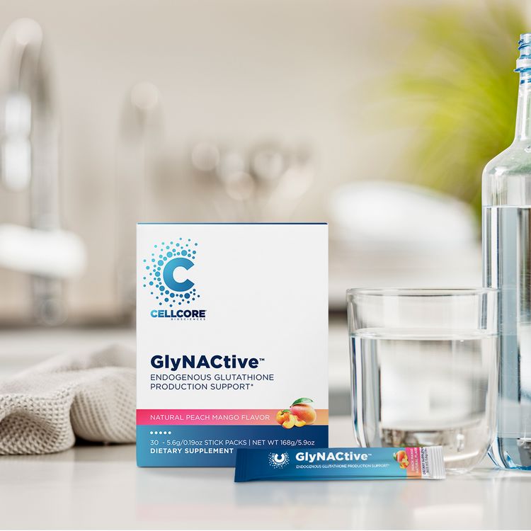 GlyNACtive™ | Endogenous Glutathione Production Support - 30 - 5.6g Packs Oral Supplements CellCore 