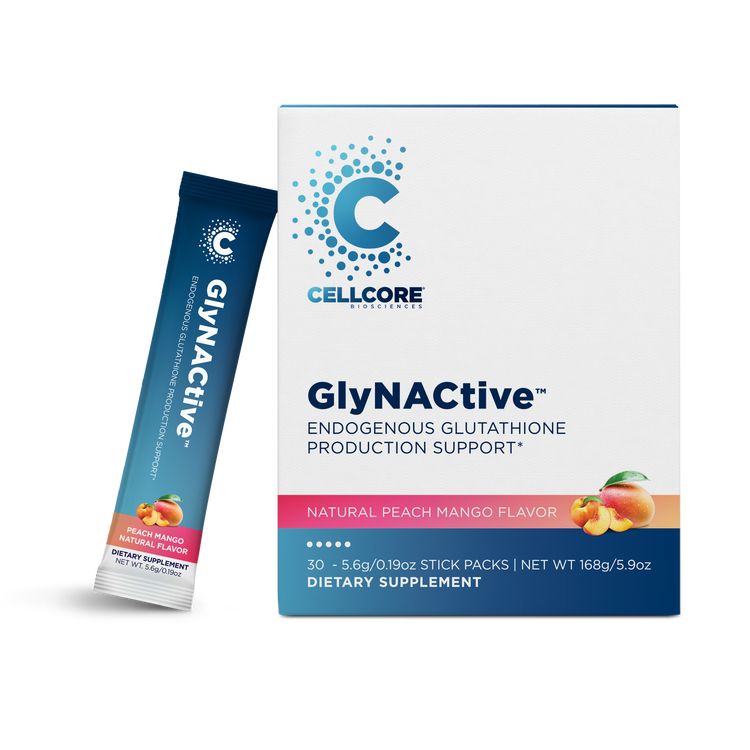 GlyNACtive™ | Endogenous Glutathione Production Support - 30 - 5.6g Packs Oral Supplements CellCore 
