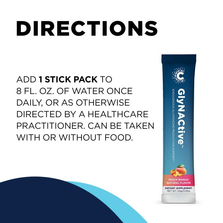 GlyNACtive | Endogenous Glutathione Production Support - 30 - 5.6g Pa GlyNACtive | Endogenous Glutathione Production Support - 30 - 5.6g Pa
