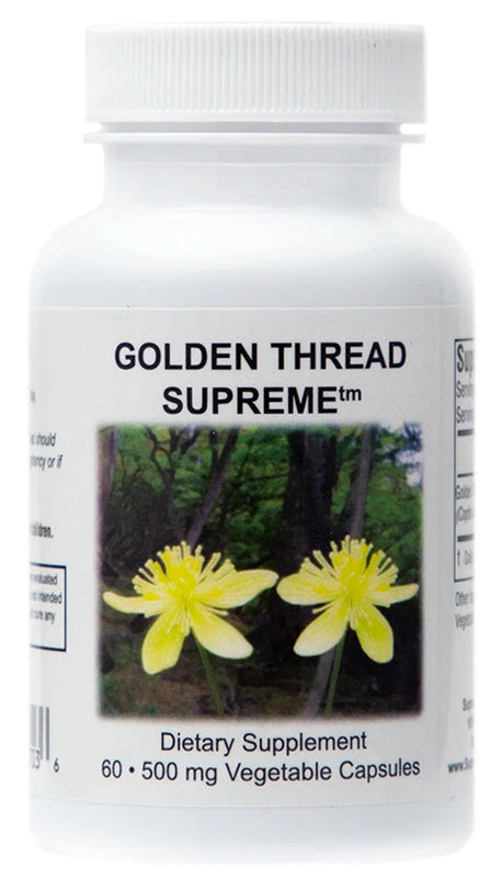 Golden Thread Supreme | Coptis Chinensis Rhizome | 500mg - 60 Capsules Oral Supplements Supreme Nutrition Products 