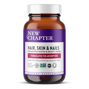 Hair, Skin & Nails | Formulated for Absorption - 30 & 60 Capsules Oral Supplements New Chapter 