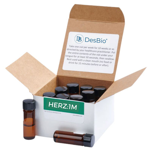 Herpes Simplex Series | HERZ:1M Series Kit - 10 Vials (green label) Homeopathic DesBio 