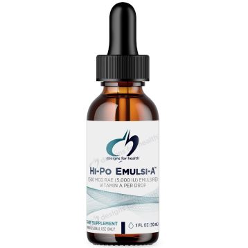 Hi-Po Emulsi-A™ | Highly bioavailable vitamin A for immune function | 5,000 IU - 1 fl oz Oral Supplements Designs For Health 