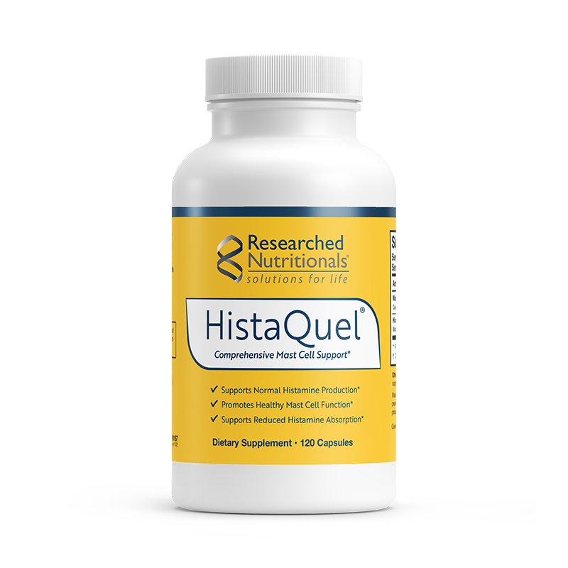 HistaQuel® | Comprehensive Mast Cell Support - 120 Capsules Vitamins & Supplements Researched Nutritionals 